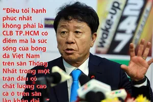 Khi thầy Chung, thầy Park cùng hạnh phúc trên sân Thống Nhất