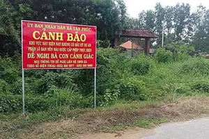 Long An: Công trình phải có bảng thông tin để chống dự án ma