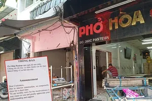 Bộ Công an đang theo dõi vụ phở Hòa Pasteur