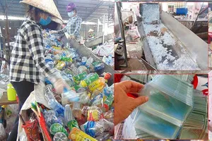 Rác bệnh viện biến thành hộp đựng bánh