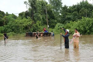 Ngập lớn nhiều nơi ở Đắk Lắk