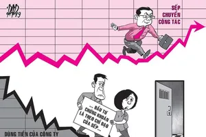 Chơi chứng khoán lấy tiền cho sếp tiếp khách?