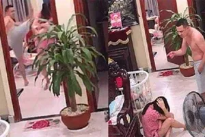 Vụ ‘võ sư’ đánh vợ: Công an làm việc với người chồng