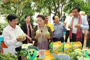 Chủ tịch Quốc hội khen Đồng Tháp chuyển đổi tư duy nông nghiệp