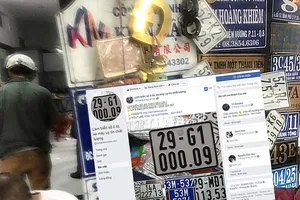 Lừa nhiều người làm biển số xe giả