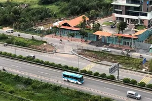 Lo tai nạn khi vào đường rẽ vành đai 2