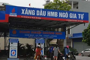 Nhiều cây xăng ‘lụi’ giữa phố Hải Phòng