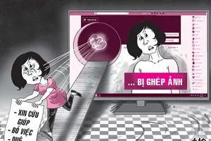 Điêu đứng vì bị ghép ảnh nóng tung lên mạng