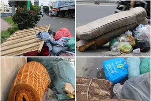 Vứt bàn, ghế, nệm...cũ ra vỉa hè, được không? 
