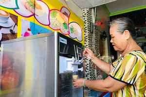 Điện mang luồng sinh khí mới cho xã đảo Thạnh An