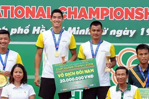 Quần vợt TP.HCM thắng áp đảo ở giải vô địch quốc gia
