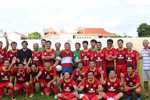 Hội ngộ tuyển thủ vang bóng một thời