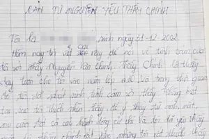 Đang xác minh thầy giáo làm nữ sinh mang thai