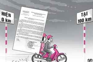Hành dân đi lại 100 km chỉ vì giấy tờ thừa 2 chữ