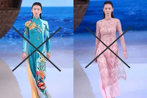 Nhận vơ áo dài Việt Nam là ‘phong cách Trung Quốc’