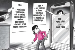 Bị phát tán clip đang tắm, đòi bồi thường 2 tỉ