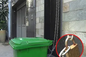 Đến thùng rác mà cũng bị mất cắp như thế này