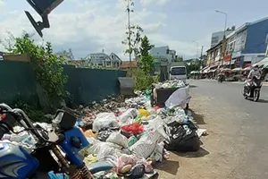 Dân bức xúc vì rác ùn ứ cả tháng trời