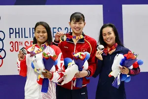 Đoạt 7 HCV, Việt Nam mất ngôi nhì toàn đoàn