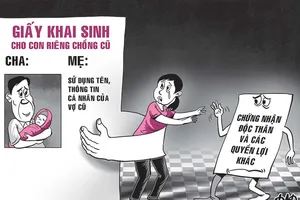 Rắc rối vì chồng lấy tên vợ cũ làm khai sinh cho con riêng