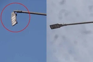 Bóng đèn đã được gắn an toàn