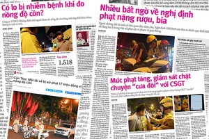 Phạt nghiêm nồng độ, các tài xế đã sợ nhậu