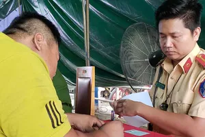 1 tài xế dương tính với chất ma túy tại cảng Cát Lái