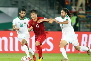 Đầu năm, đội tuyển Việt Nam gặp Iraq