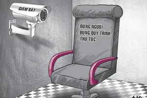 Không có chuyện gửi gắm, quyền lợi trong công tác nhân sự