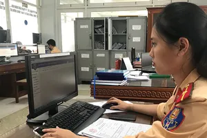 Triển khai nộp phạt vi phạm giao thông qua mạng