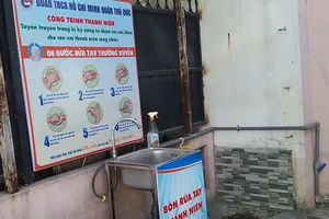 Bồn rửa tay đầu xóm