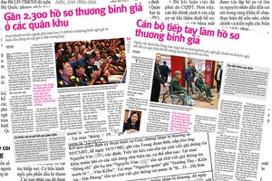 Hàng trăm hồ sơ thương binh giả ở Quân khu 3