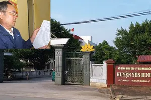 Bí thư Yên Định nói về vụ huyện nợ 52 tỉ