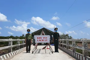 Ấp Thừa Lợi bình yên trong phong tỏa chống COVID-19