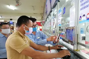 Từ chối phục vụ DN vận tải không khai báo y tế điện tử