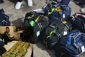 260 kg ma túy trong bãi rửa xe ở Hà Nội