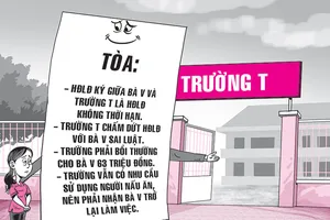 Nữ cấp dưỡng thắng kiện trường mẫu giáo