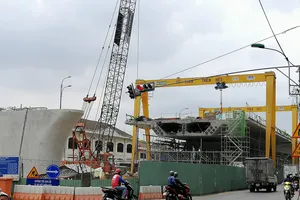Cuối 2020 sẽ thông xe kỹ thuật cầu Thủ Thiêm 2