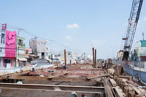 TP.HCM: Dù dịch, hàng loạt dự án trọng điểm vẫn tiến về đích