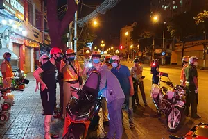 Lực lượng 363 xuyên đêm giữ trị an