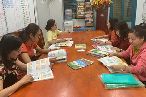 Trường học đã chọn xong sách giáo khoa lớp 1