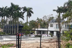 Thanh tra biệt phủ nằm trên đất thủy sản ở Hải Phòng