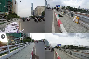 Cầu đã sạch rác