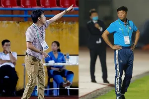 HLV Huỳnh Đức ‘kiểm tra’ đồng nghiệp trẻ Nguyễn Thành Công