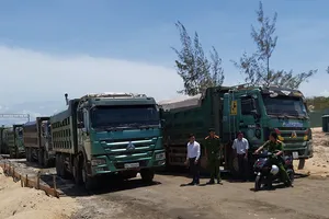 2 tháng chưa xử lý xong vụ khai thác cát trộm