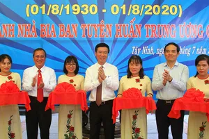 Khánh thành Nhà bia kỷ niệm Ban Tuyên huấn TW Cục miền Nam