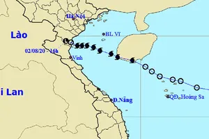 Bão số 2 suy yếu, mưa lớn diện rộng kéo dài ở Bắc bộ