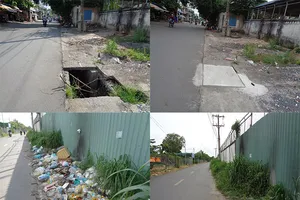 Đã khắc phục con đường nhếch nhác và nguy hiểm