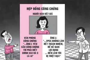 Ly kỳ vụ đòi văn phòng công chứng bồi thường