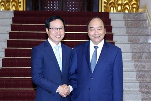 Thủ tướng tiếp tổng giám đốc Tổ hợp Samsung Việt Nam